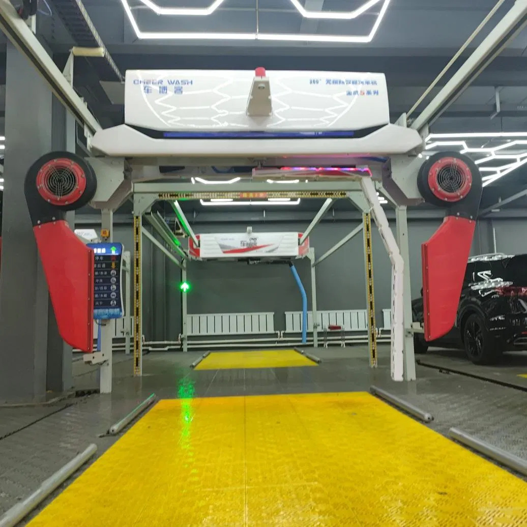 Energy-Efficient Auto-Sensing Vehicle Wash Station Technology Self-Cleaning Wash Station System for Shopping Malls