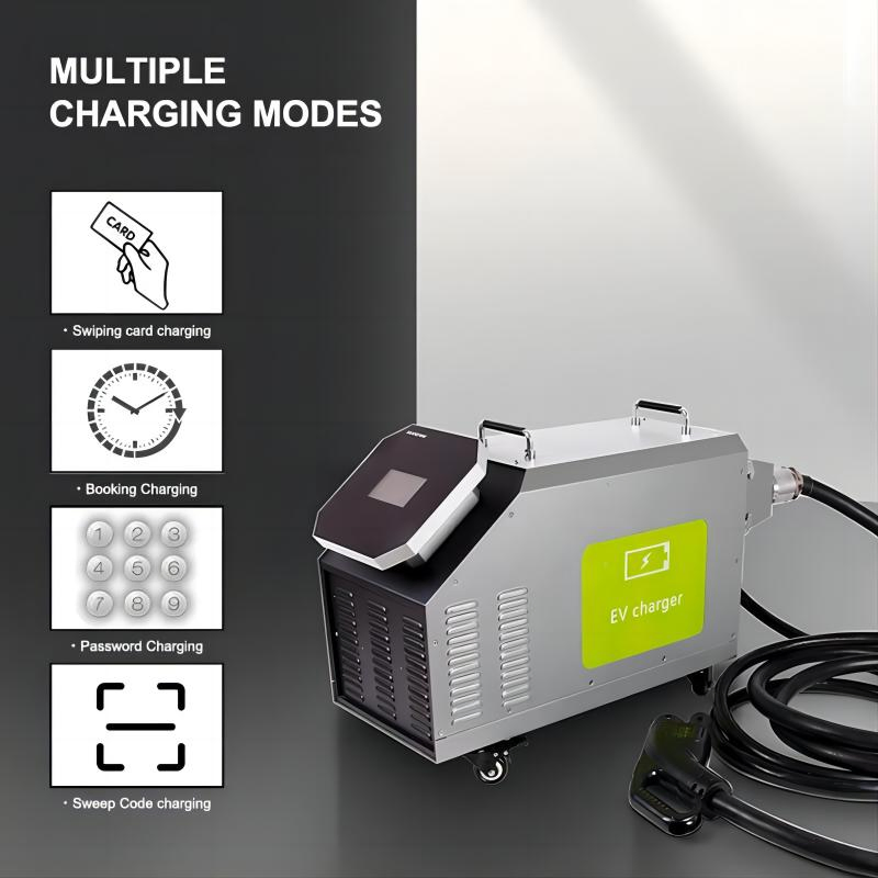 Mobile Portable Fast DC Electric Cars Solar Chademo/CCS EV Charger Stations