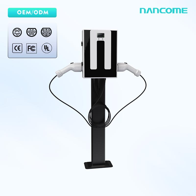 44kw Multi-Port Ocpp Public AC EV Charging Station Solutions
