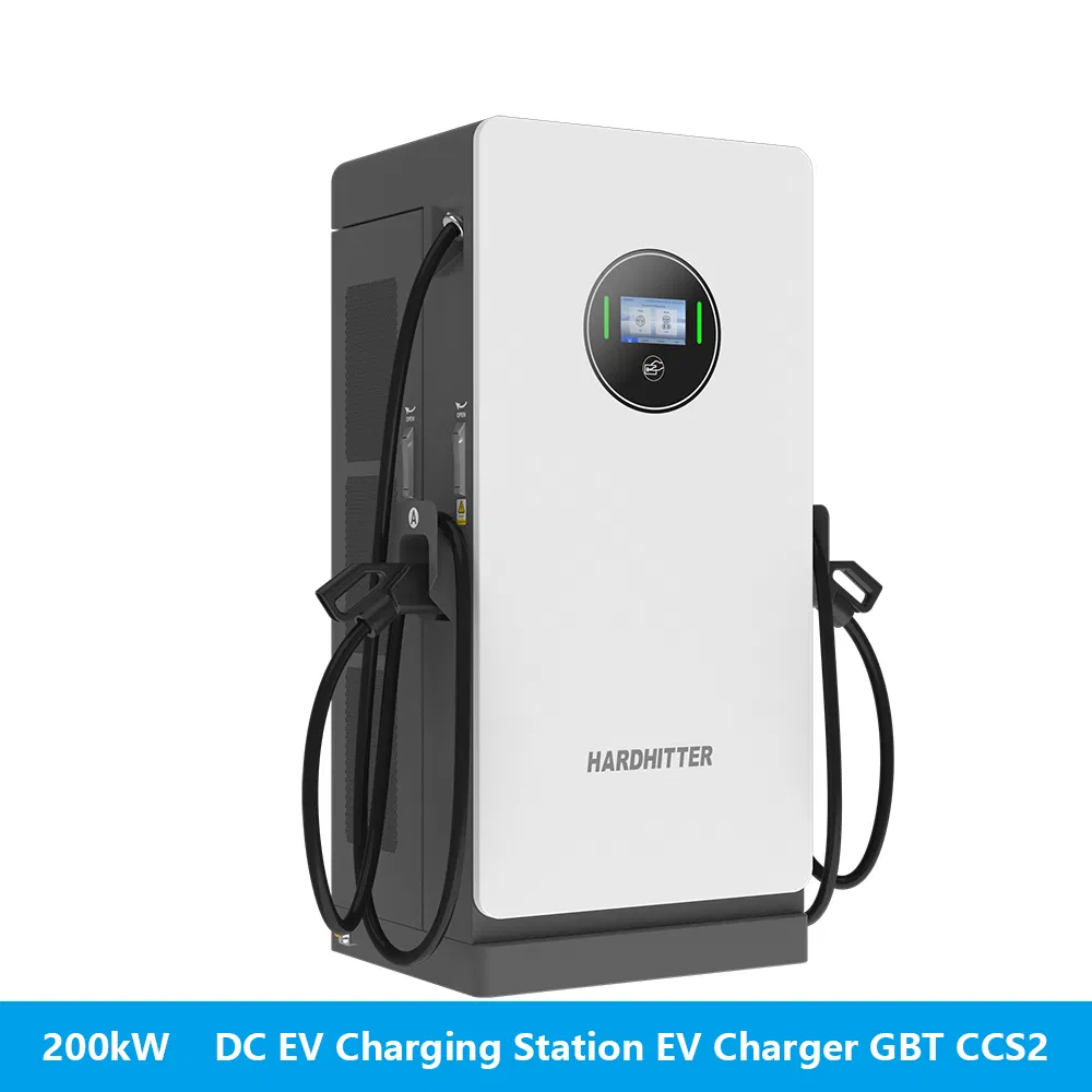 200kw Level 3 Ocpp Public Commercial DC Fast EV Charger Electric Vehicle EV Charging Station for Airport Electric Bus