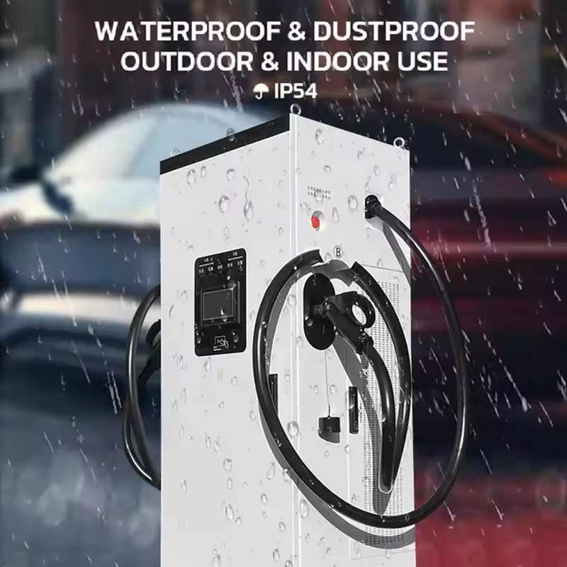 RFID Card Public Use EV Charger IP55 AC Car Charging Station