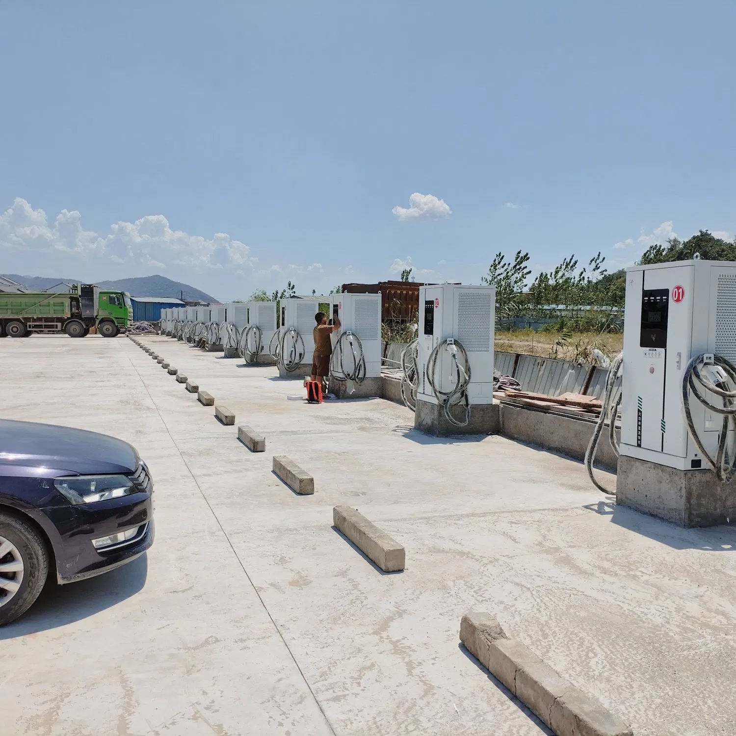 Smart Queue EV Charger Fleet Management Charging Station