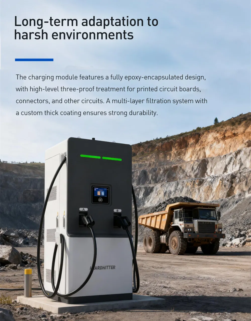 Two CCS2 320kw Charger