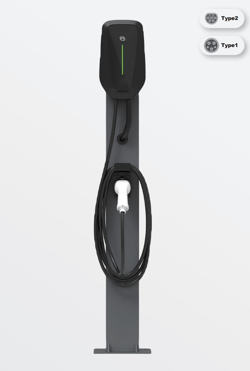 CE Smart Load Balancing Public Ocpp Wallmount Floormount EV Charging Pile 7kw 11kw 22kw AC EV Station