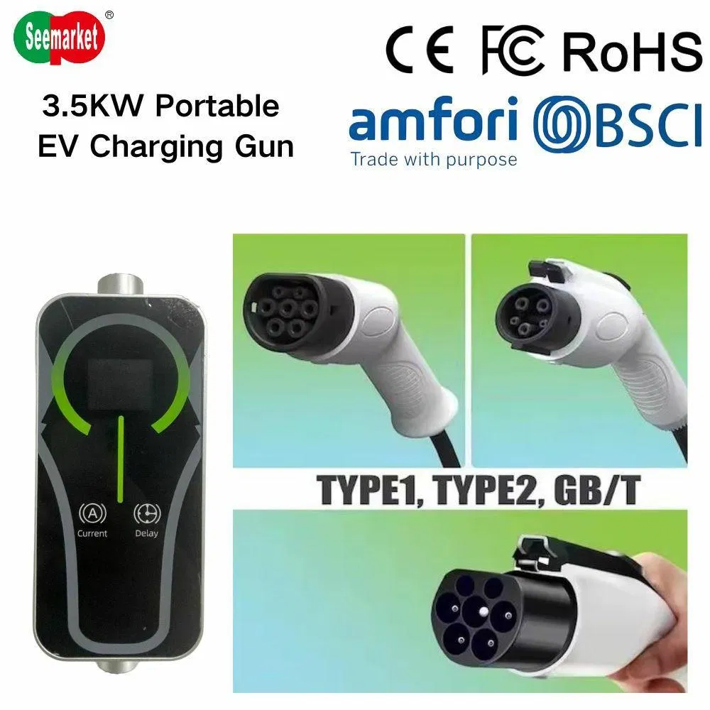 Portable WiFi-Enabled EV Charging Station for Electric Vehicles