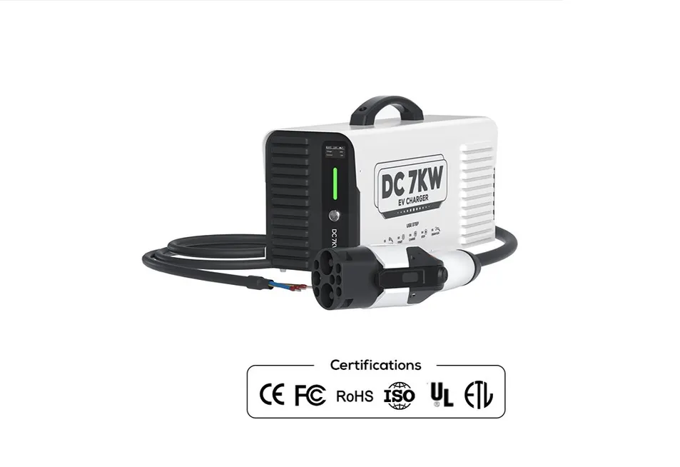 EV Charger Side View
