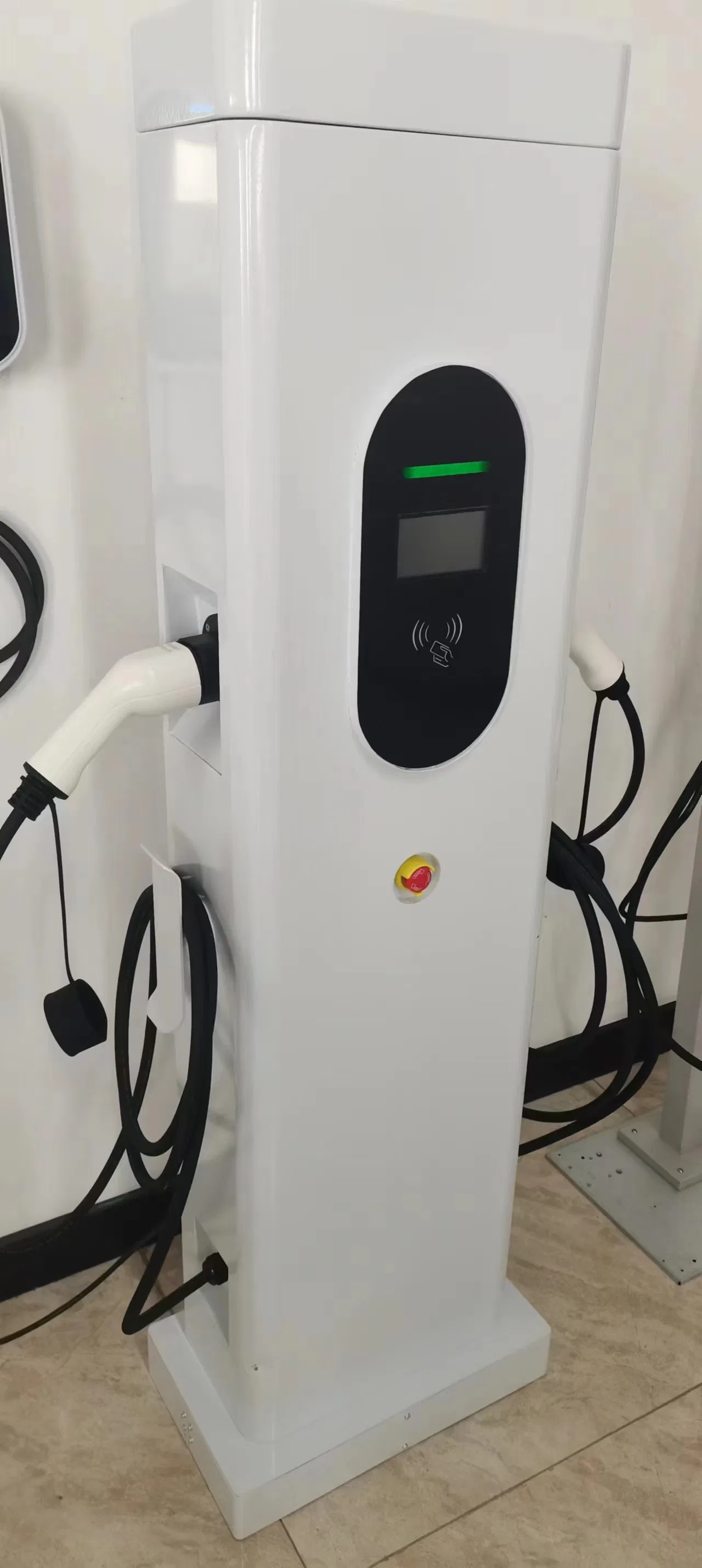 Floor Standing AC 22kw (11kW*2) EV Charger16A Type1/Type2/GB/T EV Charger Public Parking Commercial EV Charging Station