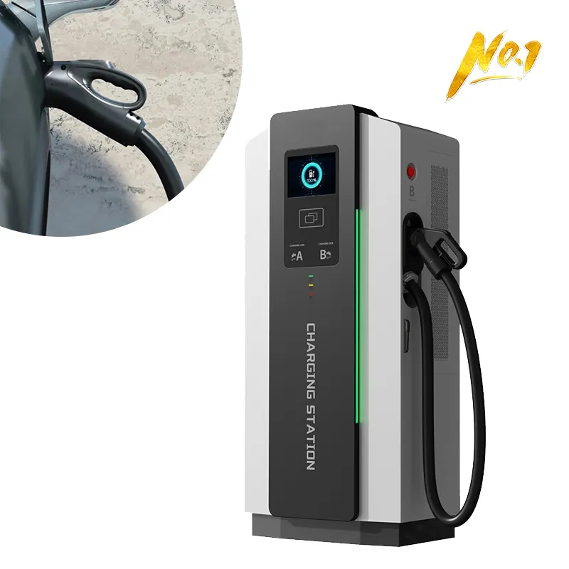 Industrial Commercial Floor Mounted Stand Fas 60kw DC EV Charger