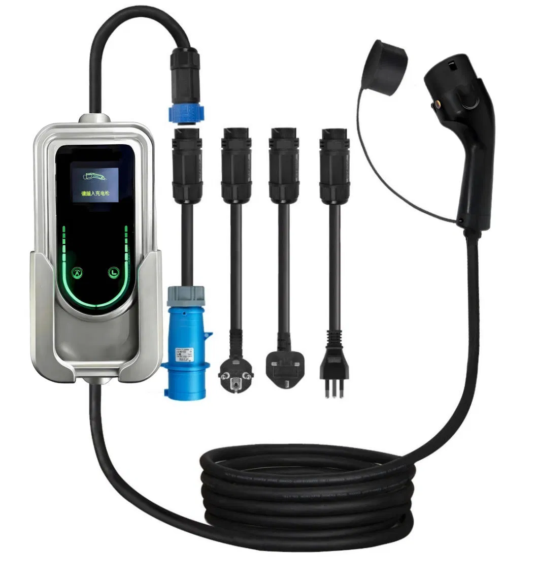 AC EV Charger Level 2 Station 7kw11kw 22kw Wall Mounted Electric Vehicle Charging Station