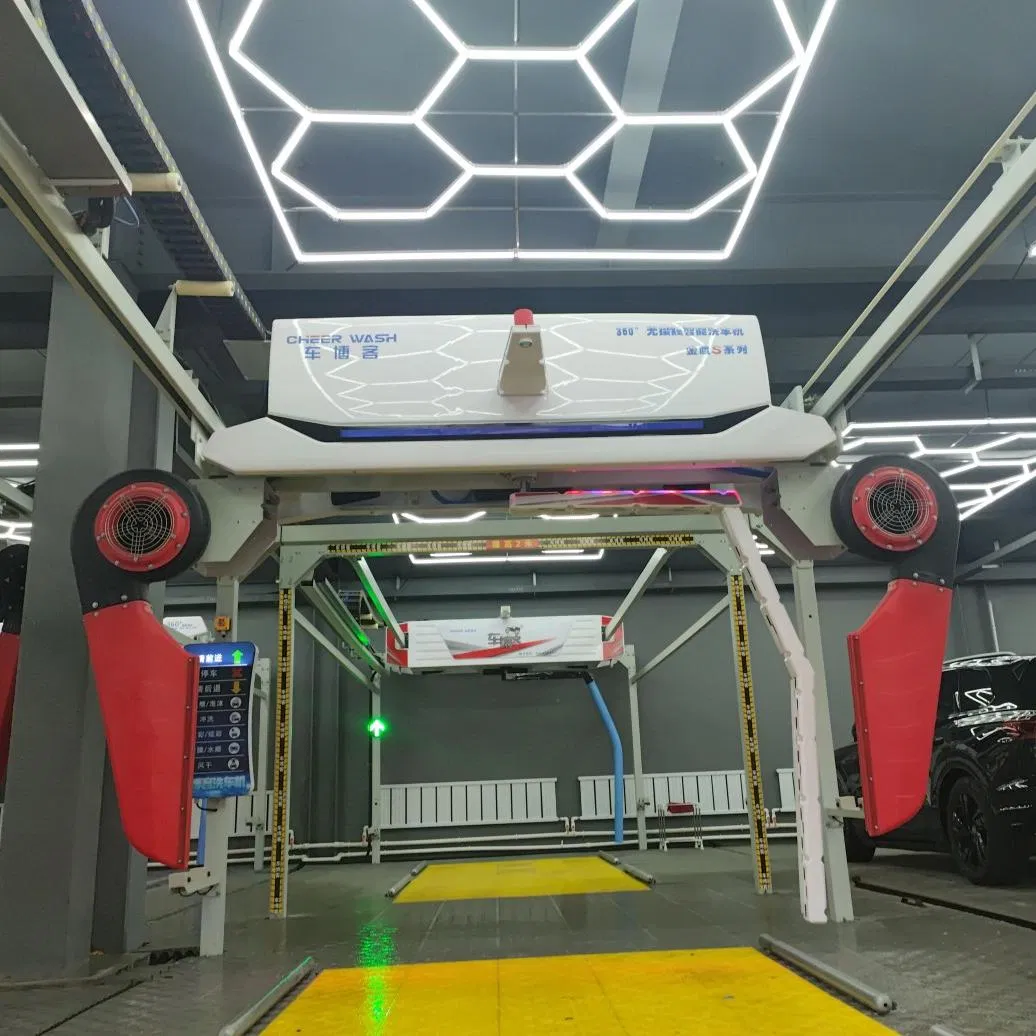 Energy-Efficient Auto-Sensing Vehicle Wash Station Technology Self-Cleaning Wash Station System for Shopping Malls