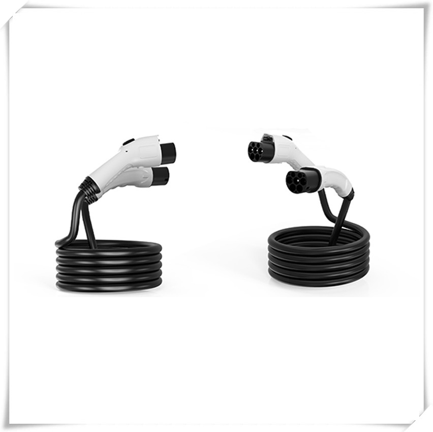 Zhongchongfu Type 2 to Gbt Extension Cord 32A EV Charging Solution with Lightweight Design Fast Charging and Sturdy Cable with Light in Weight