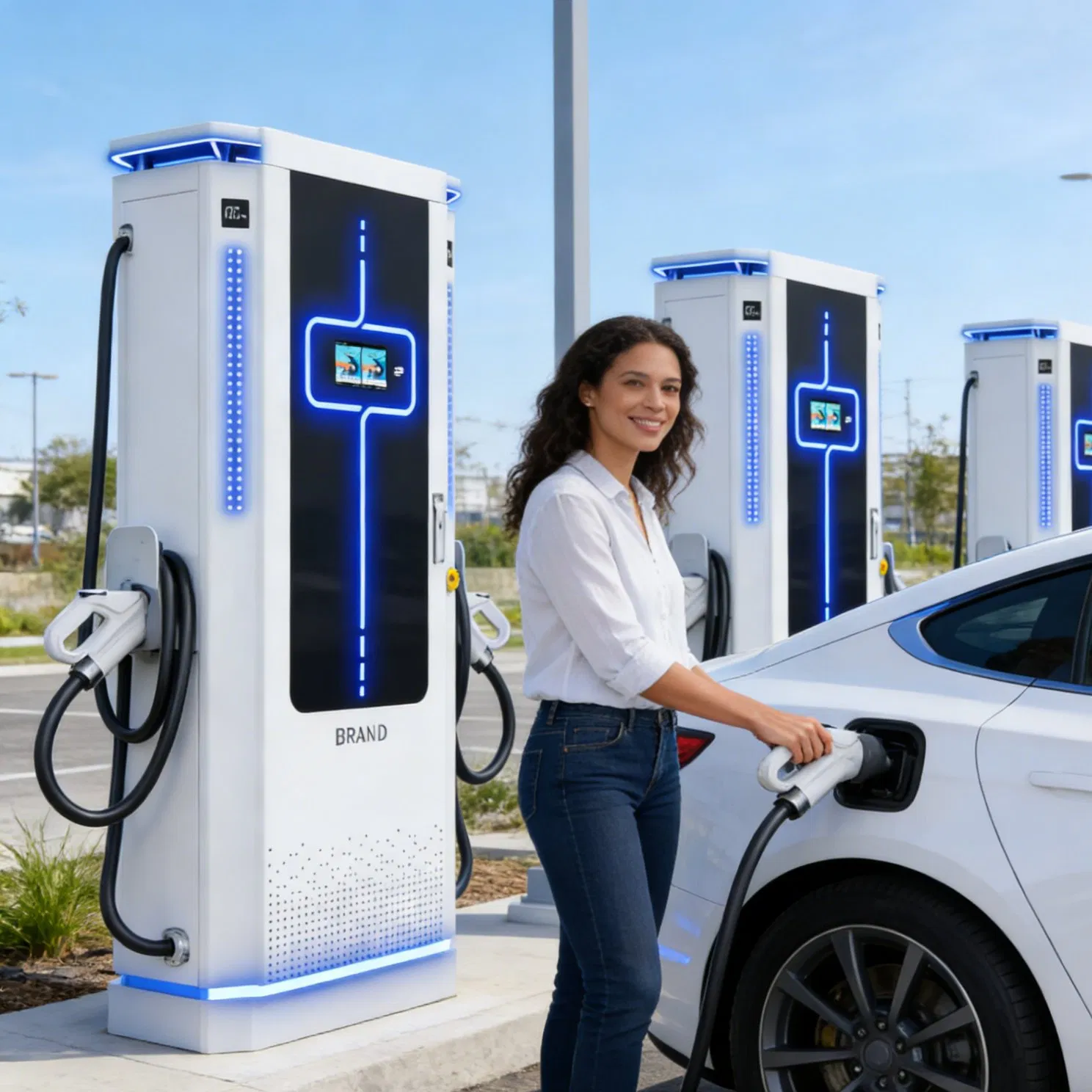 Solar-Powered 60kw DC EV Charger for Australian Outback with off-Grid Capability