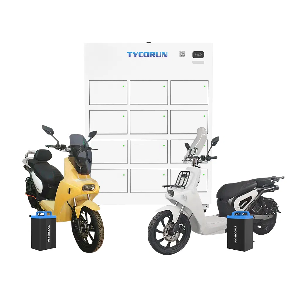 Tycorun Public Charging Cabinet Battery Swap Module EV Motorcycle Battery Swapping Station