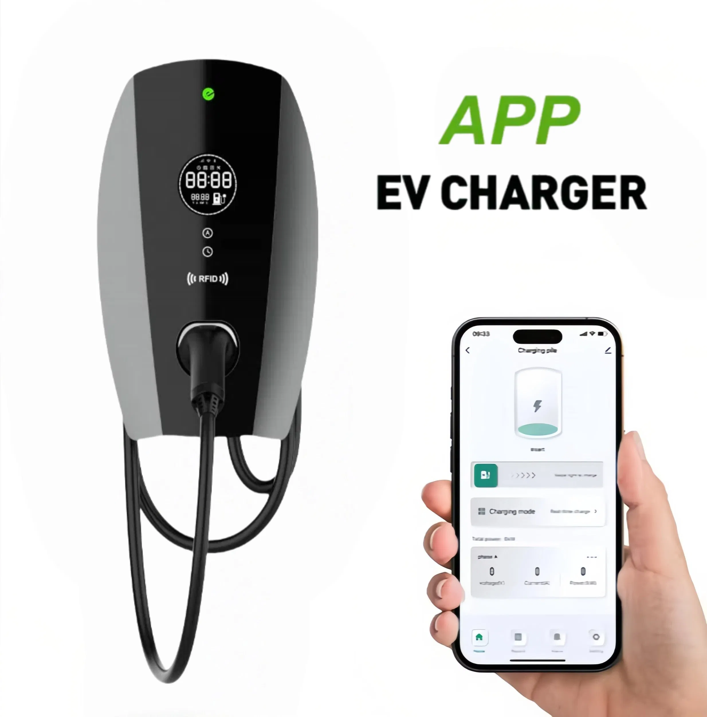 Guhe Custom OEM 7kw (EV Charger) Electric Vehicle Charging Station
