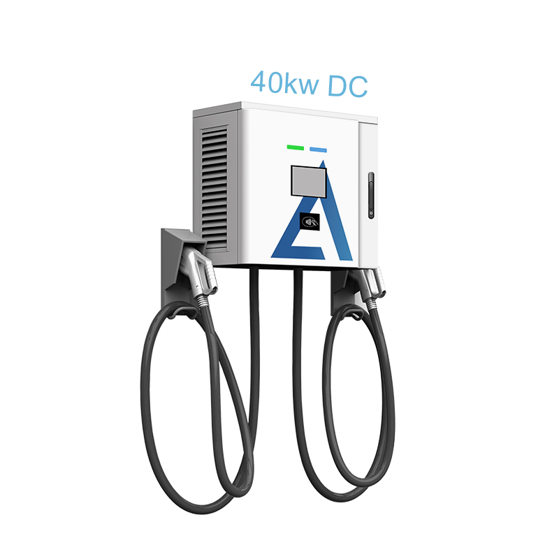 Wall-Mounted 40kw DC Charging Station EV EU AC Charger