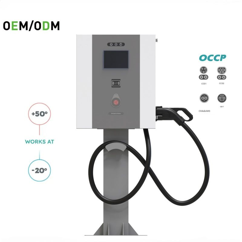Residential Type 2 Wallbox Charging Station Pile DC PV Powered EV Charger