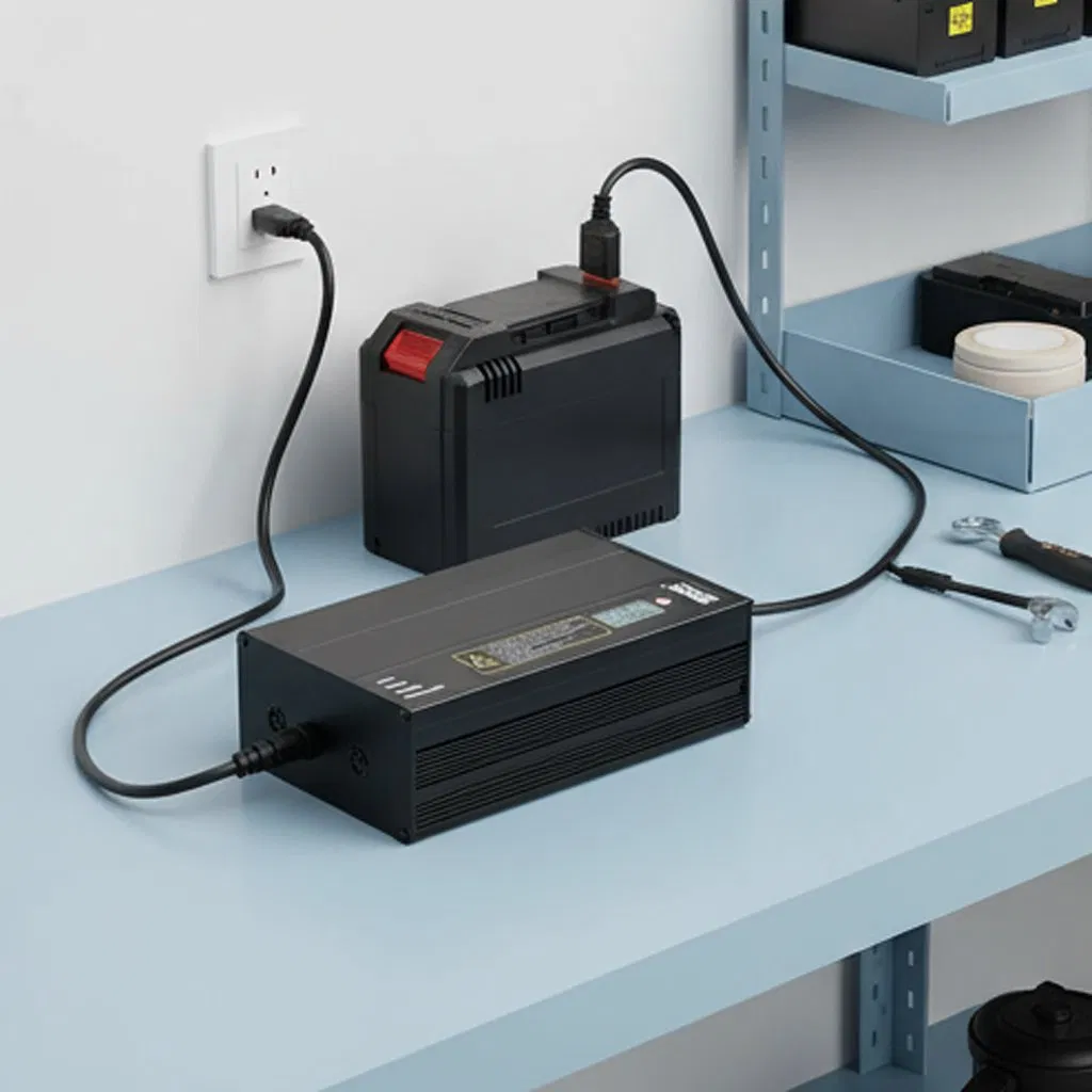 1500W CE Approved AC to DC LiFePO4 Battery Industrial Equipment Factory Direct Lithium Ion Battery Charger