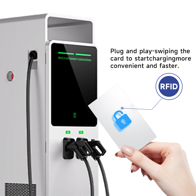 IP54 Protection Level 360kw New Energy EV DC Charger Fast Double Gun