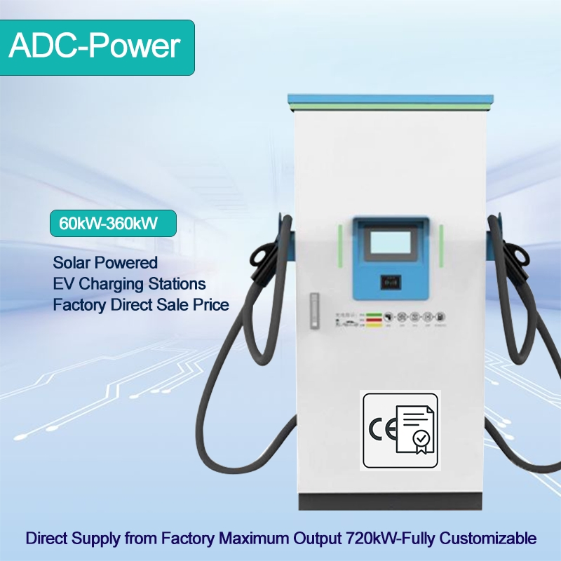 Factory OEM/ODM Solar Powered DC Fast EV Charger with Customized