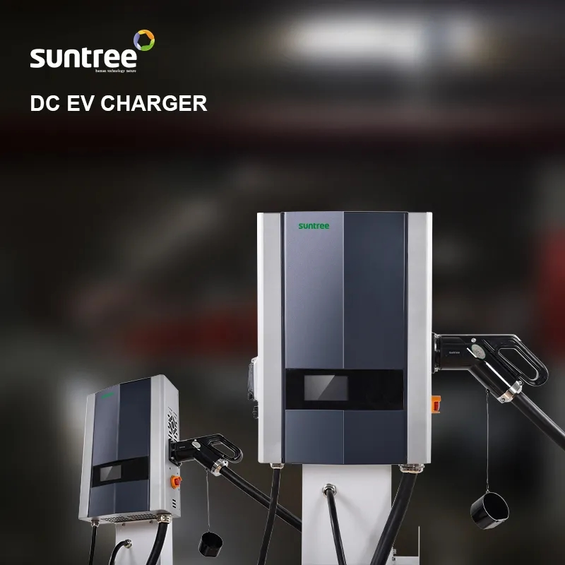 Five Power Ratings DC Wall-Mounted EV Charger 30kw CCS2