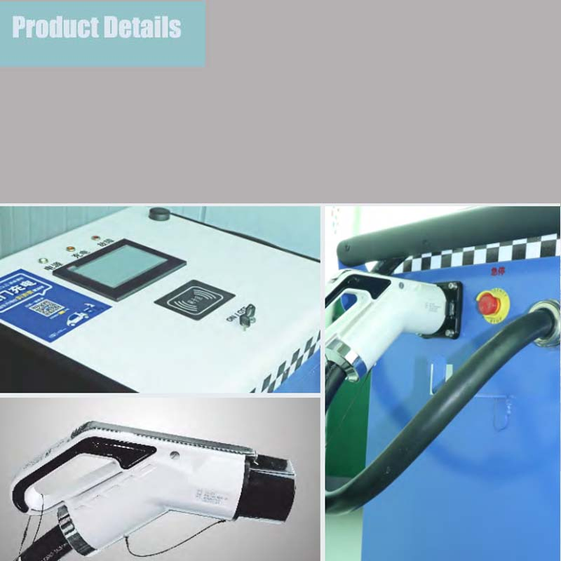 Portable Mobile Level 3 DC Fast EV Charger with Chademo and CCS