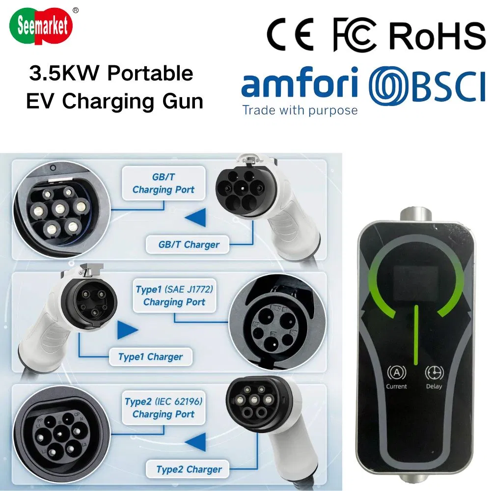 Portable WiFi-Enabled EV Charging Station for Electric Vehicles