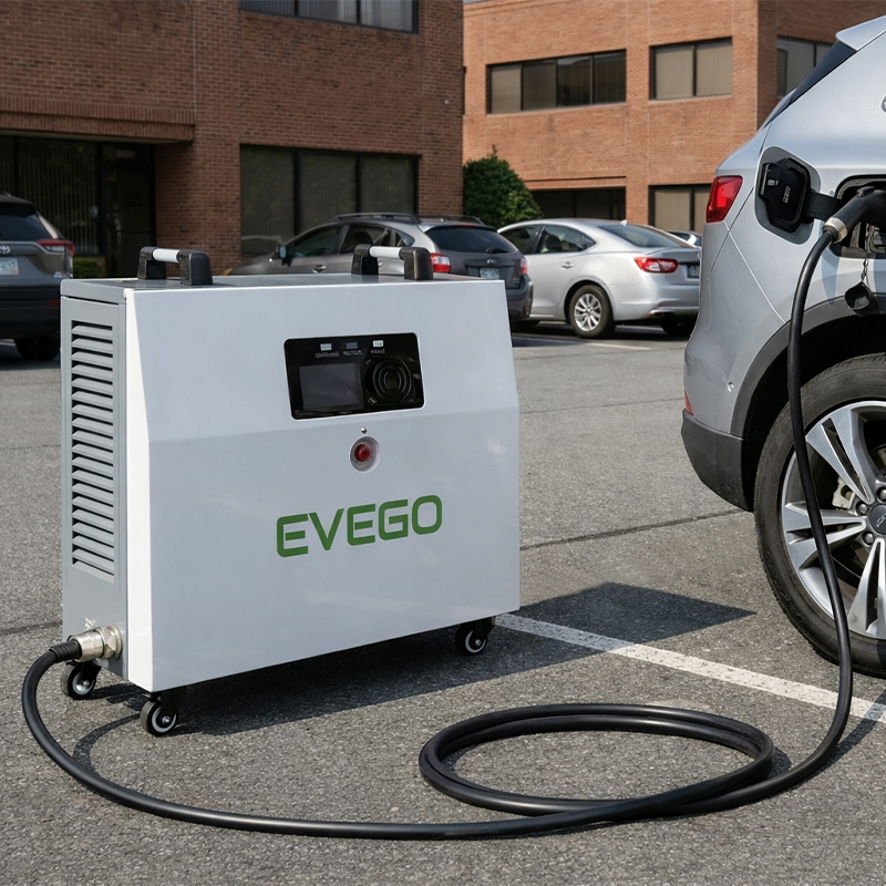 40kw Mobile DC Fast Charging Station Ocpp1.6j EV Portable Charger