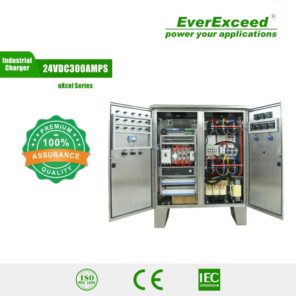 Everexceed 240V25A Uxcel Series Industrial Battery Charger with Thyristor Rectifier/ DC UPS