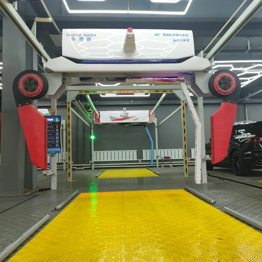 Energy-Efficient Auto-Sensing Vehicle Wash Station Technology Self-Cleaning Wash Station System for Shopping Malls