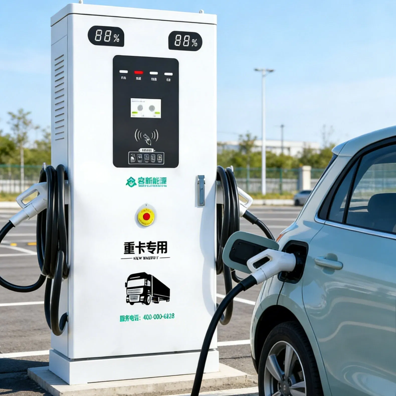 Ocpp Ready EV Charger Fleet Management Charging Station