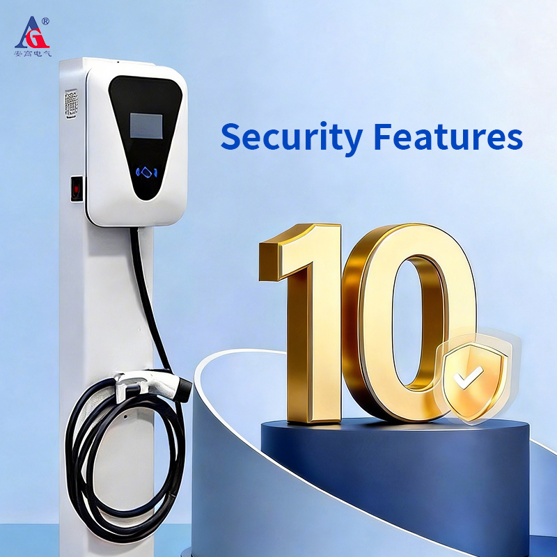 Custom Intelligent OEM ODM 7kw AC Waterproof Home EV Electric Vehicle Car Charger