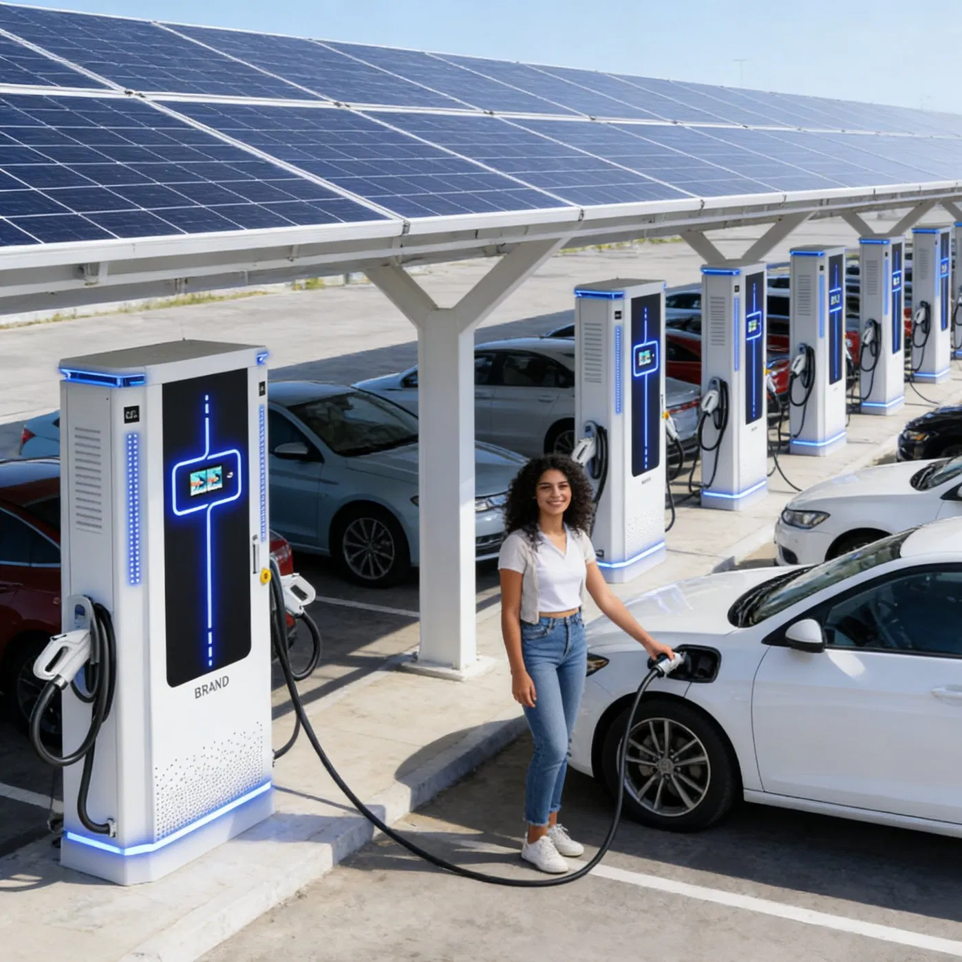 Mall 120kw EV Charger Ocpp 240kw Dual Cert EV Charger UL CE