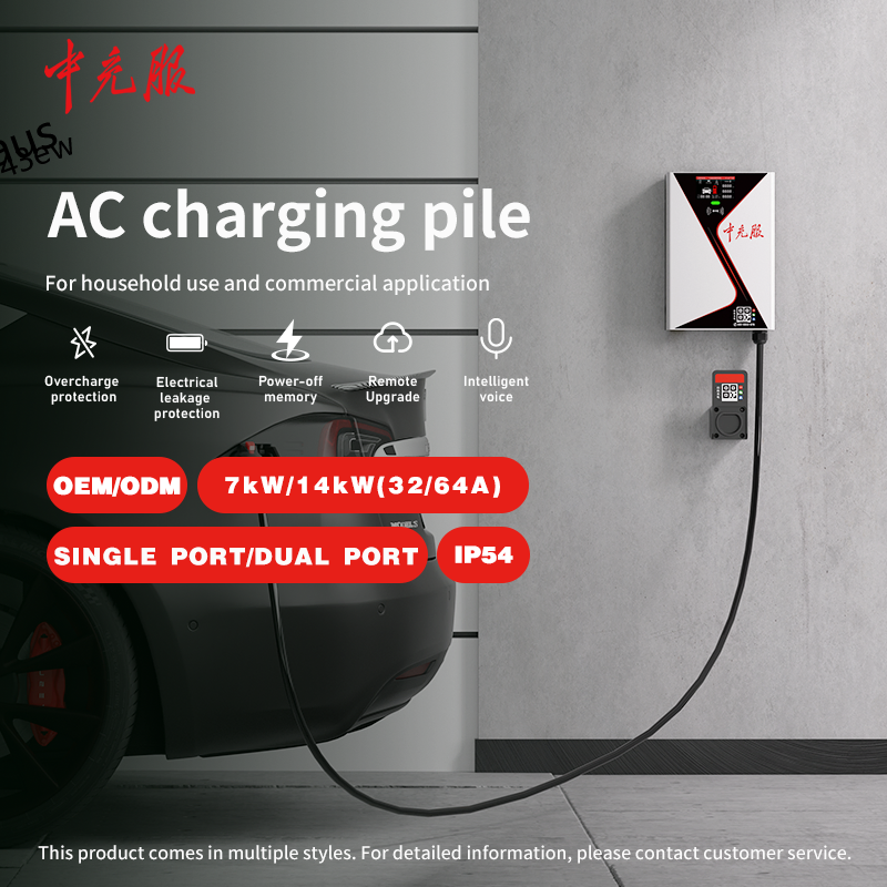 Protected Charging AC Charger with Smart Features for Evs