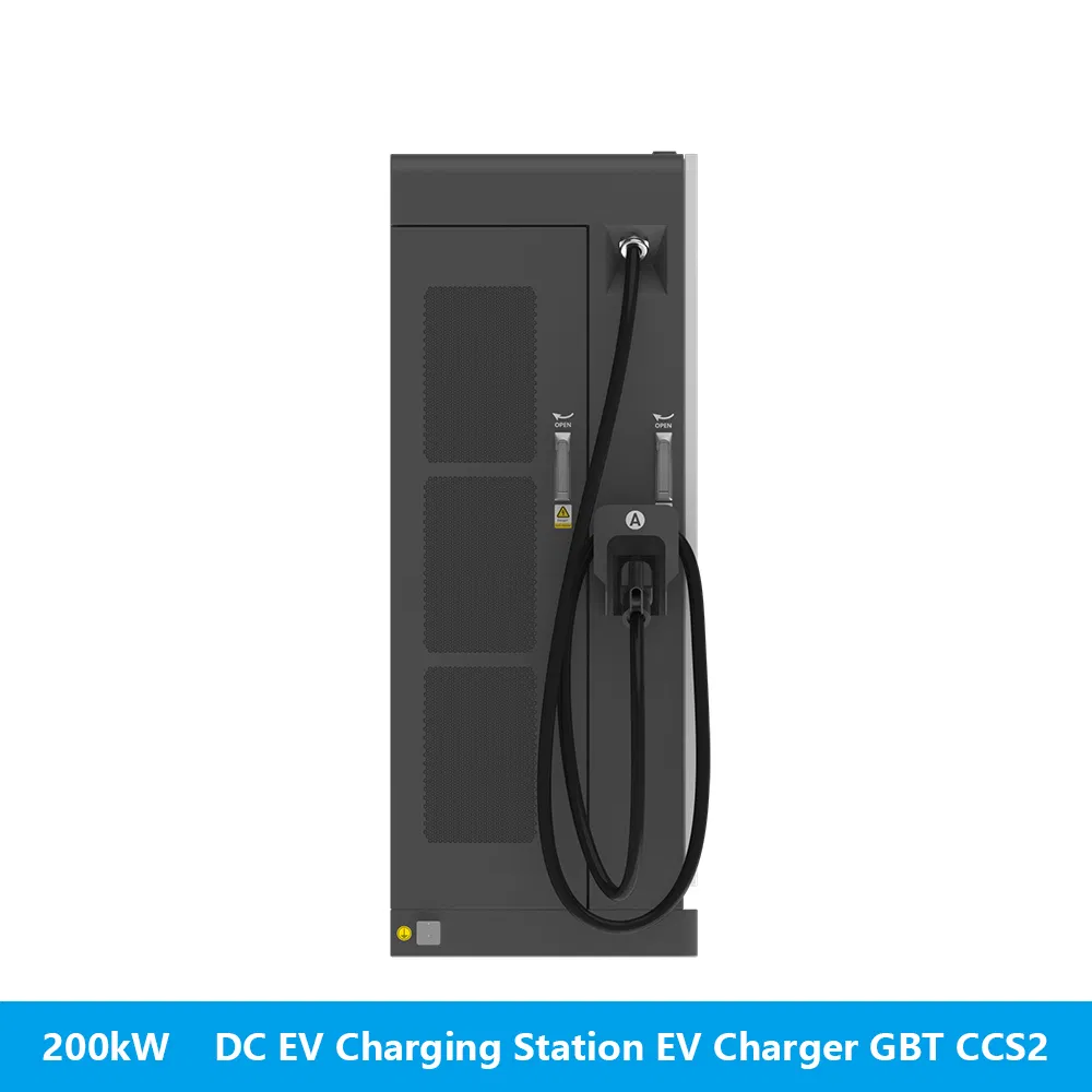 200kw Level 3 Ocpp Public Commercial DC Fast EV Charger Electric Vehicle EV Charging Station for Airport Electric Bus