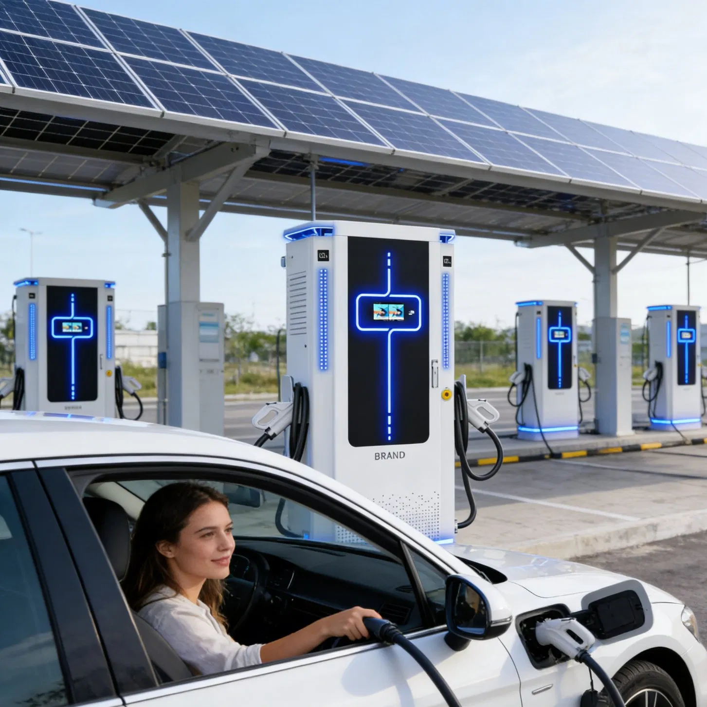 Nevi Compliant Level 3 Dcfc Station UL Listed CCS1 Chademo Ocpp Commercial EV Charger