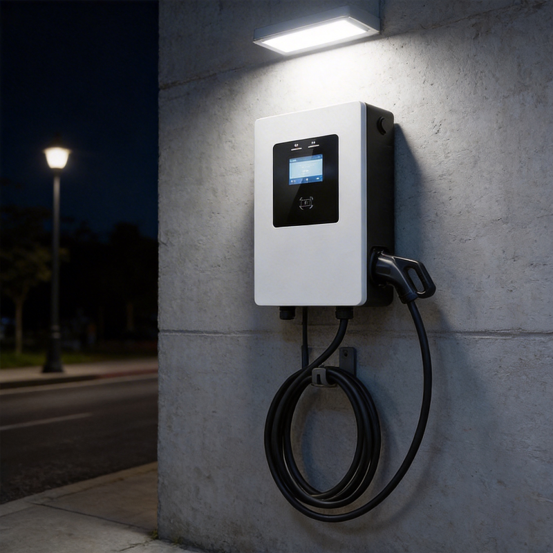 Residential DC Fast Wallbox Charger 14kw 21kw 28kw for Home &amp; Apartment Use