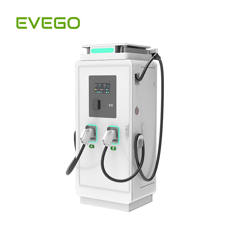 High-Efficiency 120kw Wall-Mounted CCS1 and CCS2 DC Charger