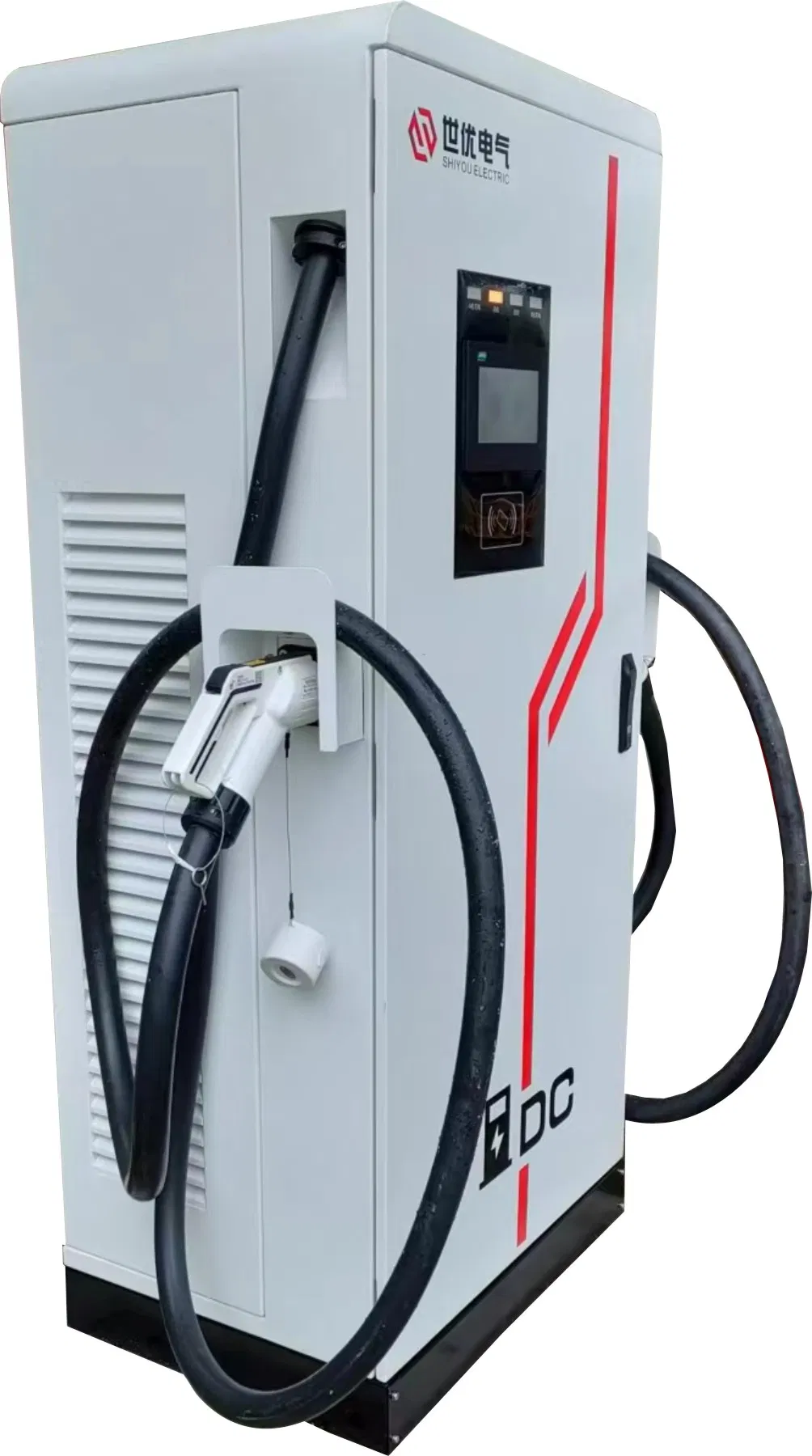 Ultra Fast EV Charging Pile 160kw Emobility Highway Charger Point Dual DC Gun