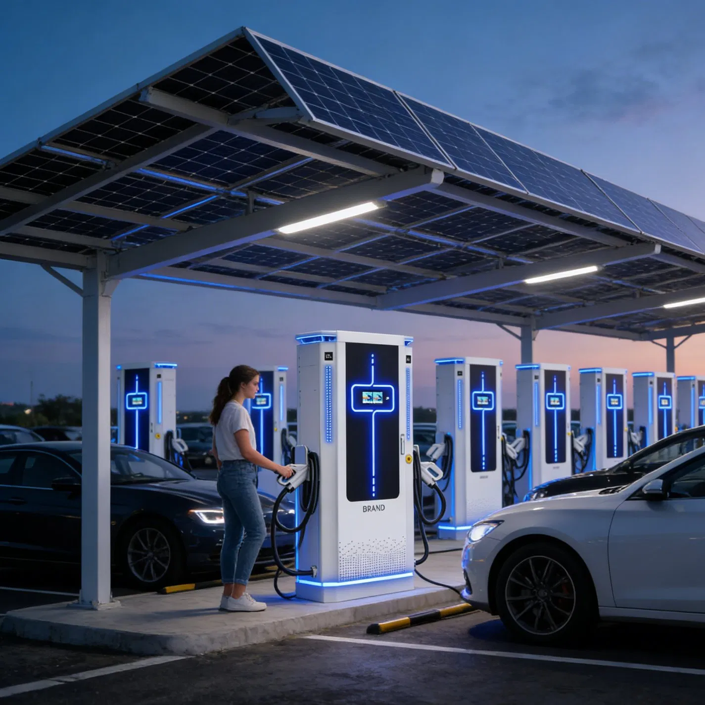 Robust 120kw 160kw DC Fast Charger CE CCS2 Dual Output Ocpp Station EV Charger