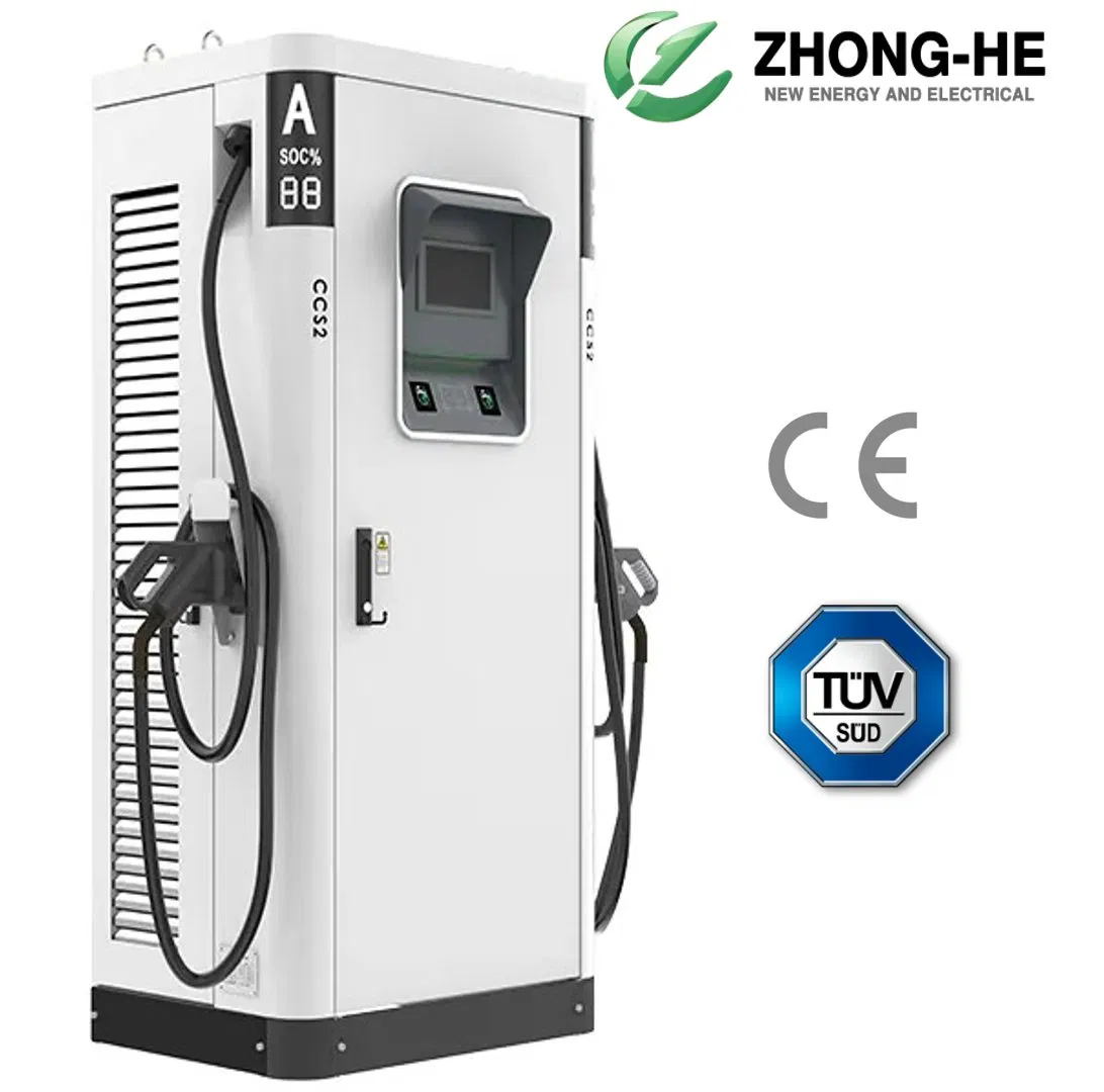 Zhonghe 60kw Chademo CCS 120kw EV DC Fast Charging Station with Ocpp for Public Project DC Fast Charging Station