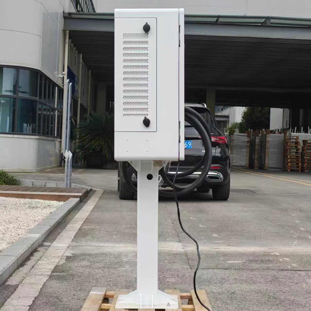 30kw DC Fast EV Charger IP54 Waterproof Wall Floor Mounted Charging Station