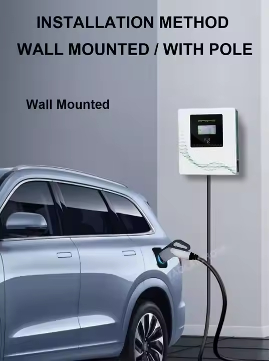 Wall-Mounted 20kw 30kw 40kw CCS2 DC Electrical Vehicle Charger EV Car Fast Charger Station