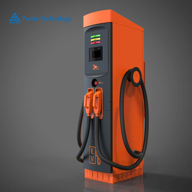 CE Approved 60kw, CCS2, Chademo AC Type 2 GB/T DC EV Fast Charging Station 50-1000V Output Voltage Ultra Charging Station Quick Fast Charger CE Certification