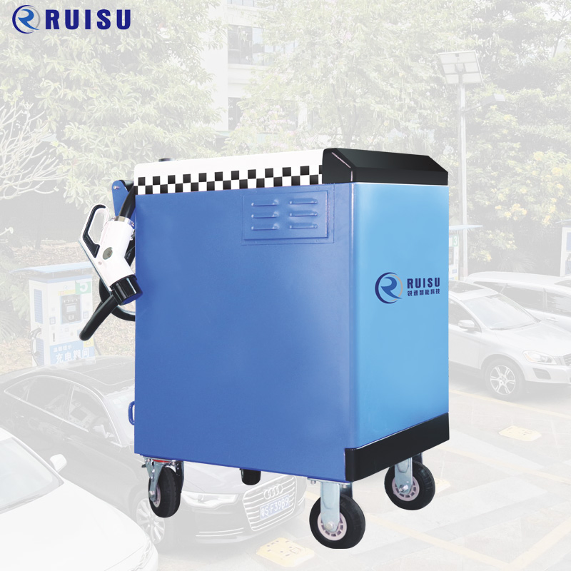 Portable Mobile Level 3 DC Fast EV Charger with Chademo and CCS