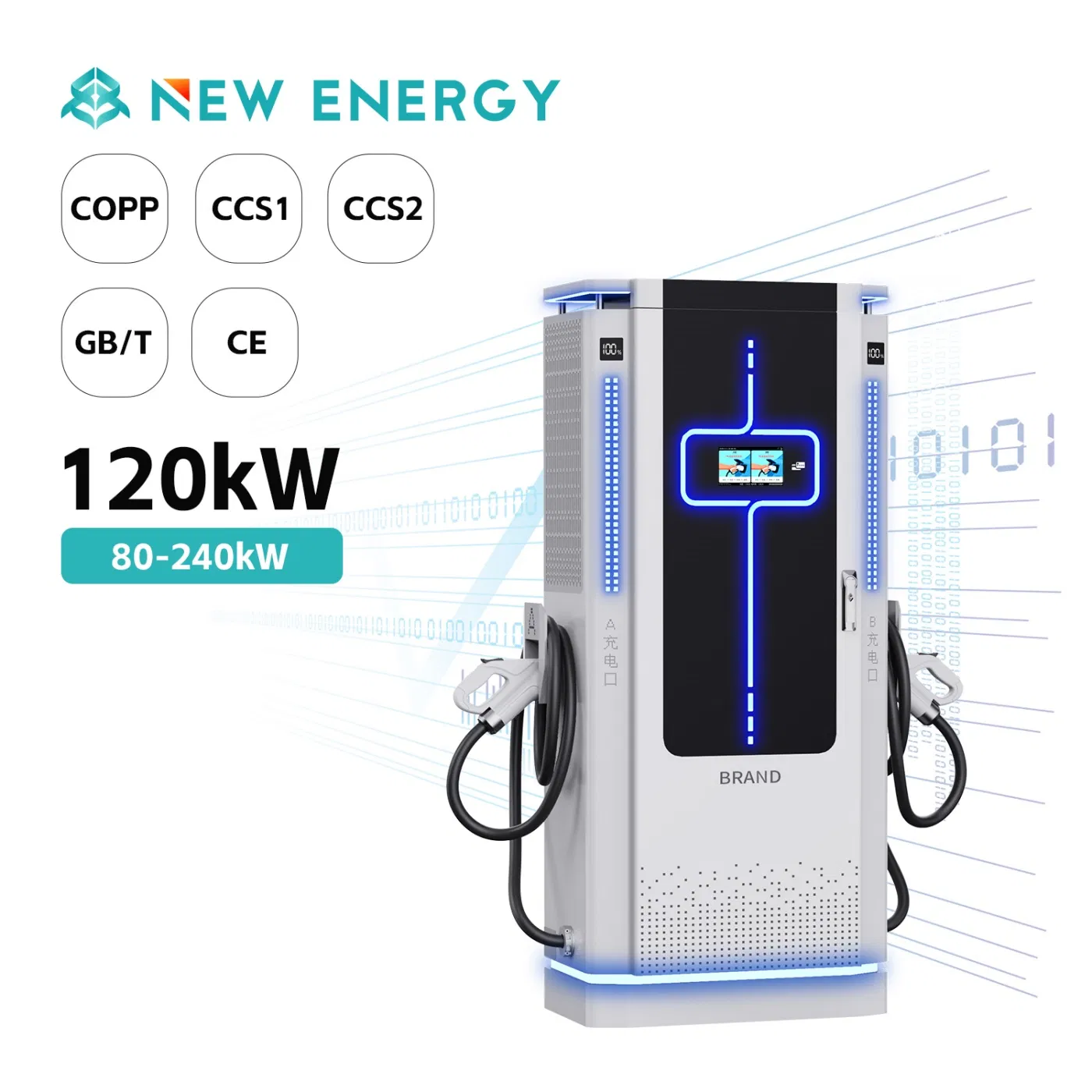 Prevents Overload Public Transportation and Charging Network EV DC Charging Station