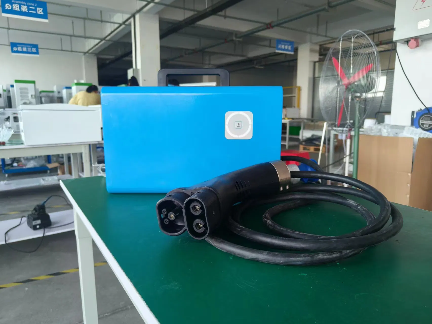 7kw Portable DC Fast Charger Compatible with CCS2/Gbt for Home &amp; Outdoor EV Use