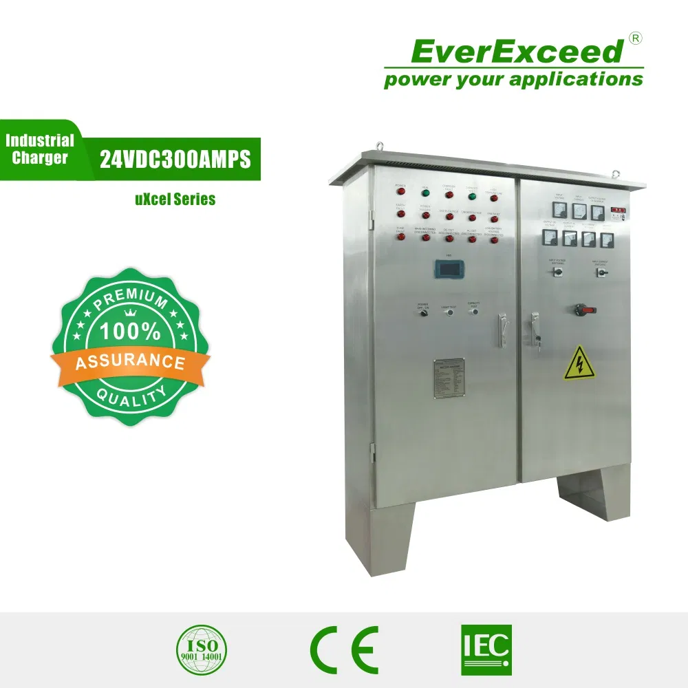 Everexceed 240V25A Uxcel Series Industrial Battery Charger with Thyristor Rectifier/ DC UPS
