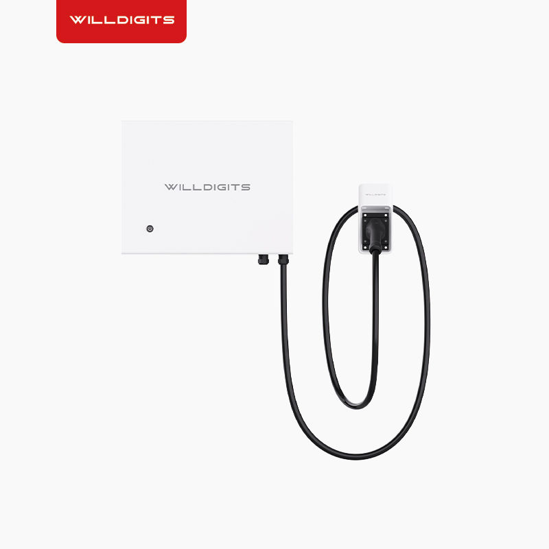 Willdigits 20kw Wall-Mounted DC EV Charger with One-Key Start &amp; Space-Saving Design