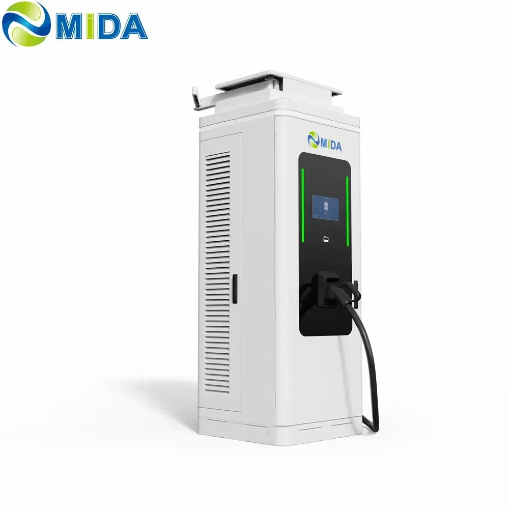 180kw Integrated DC Charging Station with 2 Connectors IP54 CCS1 CCS2 Gbt Chademo Standard