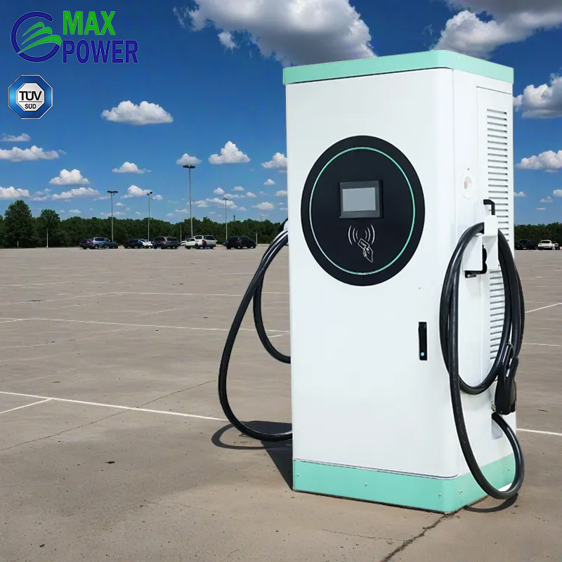 Maxpower 60kw 80kw 90kw 120kw 150kw180kw DC Fast Charging Pile with LCD Touch Screen Commercial and Industrial DC EV Charger Station